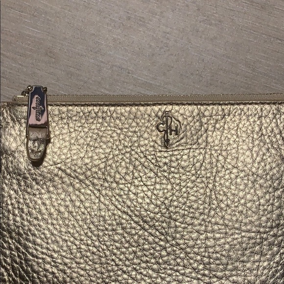 Gold Cole Haan Wristlet - Picture 2 of 3